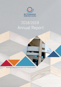 Annual Integrated Reports | Botswana Qualifications Authority