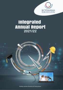 Annual Integrated Reports | Botswana Qualifications Authority