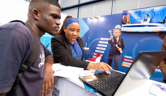 BQA Engages Students at BHRDS Fair in Gaborone